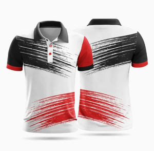 Equipo de golf para hombres y mujeres al por mayor para Polo Logotipo de impresión personalizado mezcla de algodón y poliéster suave cuentas cortas en relieve sólido - Product Image 1