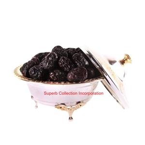 Luxury Blue And Gold Islamic Art <b>Decorative</b> Serving Bowl With <b>Lid</b> Moon And Star Pattern Candy Dish For Ramadan & Eid Mubarak - Product Image 6