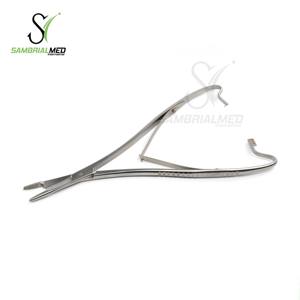 Porte-aiguille Mathieu-Olsen en acier inoxydable allemand de qualité médicale de marque, 17 cm / 6.7 "Instruments de suture ISO 13485 - Product Image 3