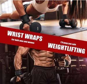 Ready Stock <b>Wrist</b> <b>Support</b> Protection for Gym Dumbbell Pull up Lifting Straps Fitness <b>Wrist</b> Wraps - Product Image 4