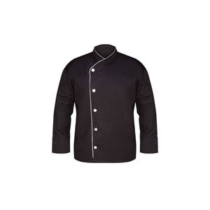 Gran oferta, diseño personalizado, Material de algodón transpirable, abrigo de Chef de cocina con logotipo personalizado - Product Image 5