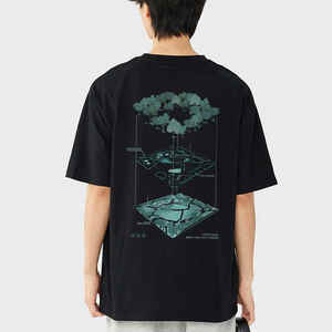 T-shirts pour hommes vente en gros fournisseurs en vrac t-shirts décontractés à la mode en coton à manches courtes de qualité supérieure bas quantité minimale de commande - Product Image 6