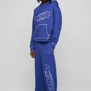 Vente en gros Survêtements à capuche surdimensionnés pour hommes Qualité supérieure Respirant Léger Vêtements décontractés Pull Survêtement - Product Image 1