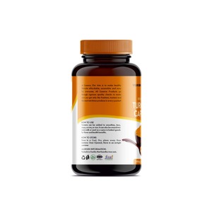 Cápsulas de refuerzo de bienestar diario con certificación GMP, extracto de cúrcuma cultivado salvaje puro para la salud de las articulaciones, contenedor de plástico inmune - Product Image 5