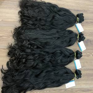 Meilleure vente 2024 extensions de cheveux de trame doublement étirées styles de cheveux humains droits non traités vierges bruts prix de gros - Product Image 4