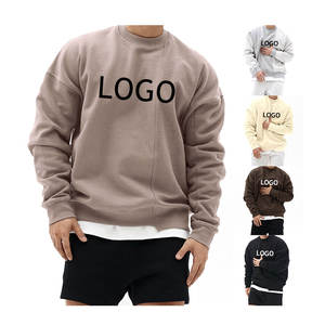Sudadera Cómoda para Hombre, 100% Algodón, Corte Regular, Cuello Redondo, Logotipo Personalizado OEM, Otoño, Ecológica, Transpirable, Ligera - Product Image 1