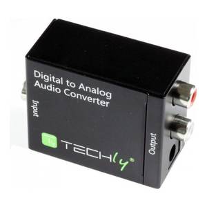 Convertidor de Audio IDATA Negro SPDIF 3 en 1, Divisor y Convertidor de Audio SPDIF a RCA - Product Image 4