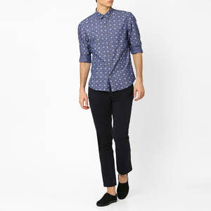 กางเกงชิโนสำหรับผู้ชายกางเกงขาชิโนทำจากผ้าฝ้ายแบบสั่งทำ - Product Image 4