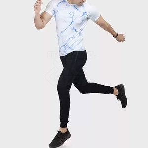 T-shirt pour homme à sublimation personnalisée, vêtement décontracté, manches courtes, respirant, léger, imprimé pour un style estival - Product Image 5