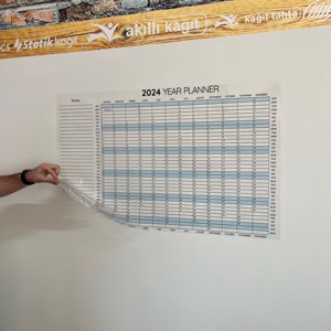2025 tái sử dụng bền Polystyrene tĩnh điện hàng năm khô-xóa bảng trắng bảng từ thủy tinh gỗ tĩnh hàng năm - Product Image 4