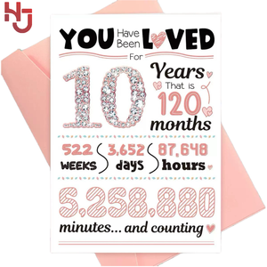 ลดกระหน่ำการ์ดกระดาษ<span class=keywords><strong>วัน</strong></span><span class=keywords><strong>เกิด</strong></span>อายุ1-100ปีซองจดหมายสไตล์นางฟ้าพร้อมของขวัญ<span class=keywords><strong>วัน</strong></span><span class=keywords><strong>เกิด</strong></span>สำหรับ<span class=keywords><strong>วัน</strong></span>ครบรอบของลูกสาวลูกชายและ<span class=keywords><strong>เพื่อน</strong></span> - Product Image 1