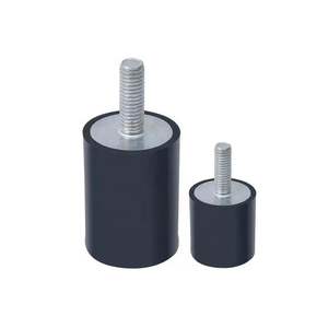 Long-Lasting Anti-Vibration Industrial Silent <b>Blocks</b> Durable Rubber Bumper for Noise Control Stability Threaded Rubber Products - Product Image 4