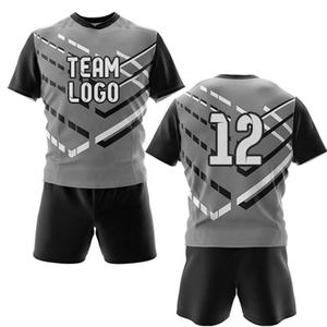 Ensemble d'uniformes de rugby pour hommes en gros nouveau maillot sublimé cousu avec short uniformes de rugby d'équipes de club professionnelles - Product Image 5