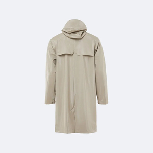 Veste de pluie coupe-vent imperméable à capuche en toile à manches longues avec fermeture éclair pour hommes pour l'hiver et l'extérieur - Product Image 2