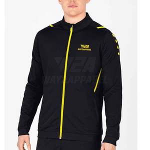 <b>Men</b> <b>Track</b> <b>Jacket</b> with Zipper Custom Logo OEM Windbreaker Style Bulk Supply <b>Track</b> Winter <b>Jacket</b> - Product Image 5
