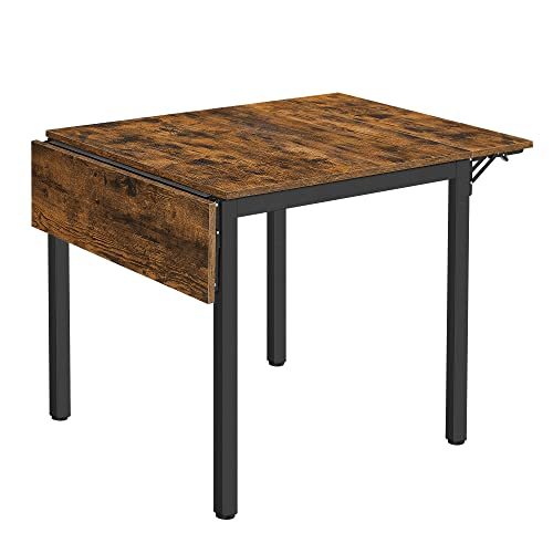 Portable Folding Dining Table and Multi-functional square Dining Table for Modern Small-sized Apartment in the Kitchen