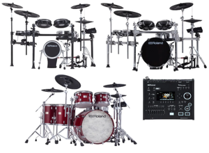 Nouveau kit de batterie électronique professionnel VAD-706 V-Drums Acoustic Design, conçu pour l'enregistrement en studio et la performance sur scène. - Product Image 2
