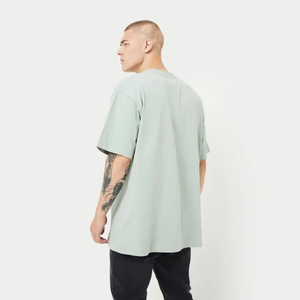 Vente en gros T-shirt surdimensionné lourd personnalisé T-shirt vintage à col rond T-shirt uni surdimensionné pour hommes - Product Image 2