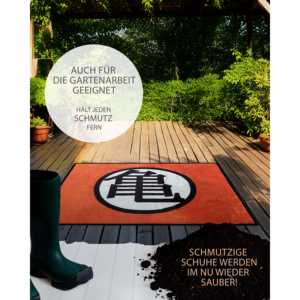 Paillasson Dragon Ball au design de dessin animé Kame - Product Image 2