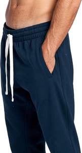 กางเกงลำลองของผู้ชายกางเกงวิ่งผ้าฝ้ายน้ำหนักเบากางเกงขายาวขาบานกางเกงโอเวอร์ไซส์ซักได้ตามต้องการ - Product Image 5