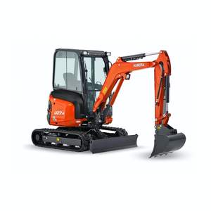 Excavateur Kubota U27-4 1 tonne 2 tonnes diesel hydraulique petite ensacheuse sur chenilles Mini - Product Image 3