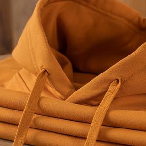 Sweats à capuche de qualité supérieure pour hommes, sweats à capuche en coton personnalisés à manches longues, sweats à capuche décontractés à motif solide personnalisés pour hommes - Product Image 3