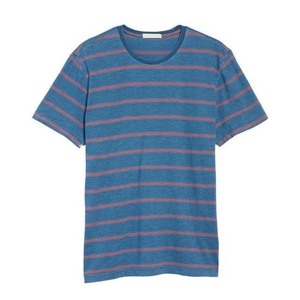 Camiseta informal teñida lisa con cuello redondo para hombre, camisetas de secado rápido de alta calidad para hombre, camisetas personalizadas de algodón 100%, camisas de manga corta - Product Image 5