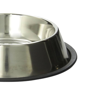 เครื่องให้อาหารสุนัขทรงกลมชามสเตนเลสสำหรับสัตว์เลี้ยงติดป้ายได้ตามต้องการ - Product Image 2