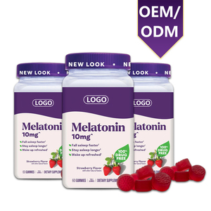 เมลาโทนินแบบกัมมี่ ODM/OEM สำหรับช่วยการนอนหลับสำหรับผู้ใหญ่  วิตามินกัมมี่เมลาโทนิน ช่วยเสริมการนอนหลับสำหรับผู้ใหญ่ - Product Image 1