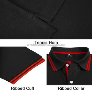 Polo de golf pour homme avec impression à séchage rapide et évacuation de l'humidité pour homme - Product Image 5
