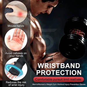 Gants de sport unisexes personnalisés en néoprène et cuir pour CrossFit, musculation, fitness, durables, antidérapants, pour la musculation - Product Image 5