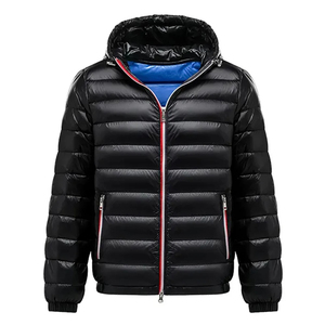 Veste matelassée personnalisée, respirante, en coton rembourré, pour l'hiver, à capuche, grande taille, pour hommes et femmes, veste pour homme - Product Image 1