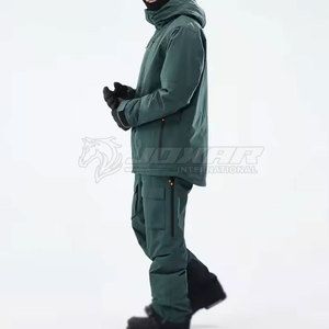 Combinaison de ski imperméable et isolée coupe-vent pour hommes ensemble pantalon veste hiver snowboard OEM ODM - Product Image 2