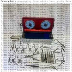 Juego de Instrumentos de Neurocirugía de Columna Vertebral Ortopédica Premium, Juego de Instrumentos Quirúrgicos de Columna Vertebral, Juego Ortopédico CE con Caja de Esterilización - Product Image 1