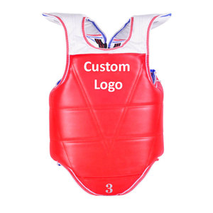Coussin de Protection des côtes du haut du corps et gilet de Taekwondo coussin de ventre personnalisé protecteur de corps protège-poitrine de boxe - Product Image 3