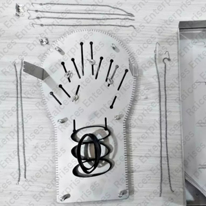 Soporte de Mano Universal Tupper, Juego Completo de Retractores Manuales, Instrumentos Quirúrgicos de Calidad Alemana Premium, Uso en Cirugía General, CE - Product Image 5