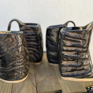 100% Auténtico, Cuerno Africano para Beber, Cuerno Vikingo, Acabado Natural Creativo, Gran Venta - Product Image 1