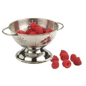 Passoire en acier inoxydable pour la cuisine, style classique, simple, lavage facile, résistante à la chaleur, maille fine, pour la cuisine quotidienne - Product Image 1