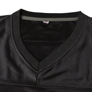 เสื้อเจอร์ซีย์อเมริกันฟุตบอลผู้ชาย ระบายอากาศได้ดี ผลิตจากโพลีเอสเตอร์ 100% พิมพ์ลายแบบซับลิเมชั่น พร้อมโลโก้ด้านหน้า คอวี แขนกุด ตัดเย็บแบบไร้ตะเข็บ - Product Image 2