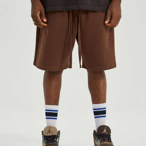 Shorts d'hiver sportifs pour homme SIDDIQUI HOSINEX, imprimés, respirants, en toile élastique, taille mi-haute, 100% coton peigné non tissé, séchage rapide - Product Image 1