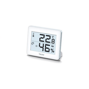 Termómetro de Habitación Beurer HM16 con Higrómetro, Monitor Digital de Temperatura y Humedad Interior, Blanco - Product Image 2