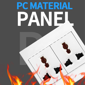 Switch Factory 86/118 Type Light Universal Standard PC Free Combination 1/2/3/4 Gang <strong>Wall</strong> Power Outlet Electric <strong>Plug</strong> <strong>Wall</strong> <strong>Socket</strong> - Product Image 4