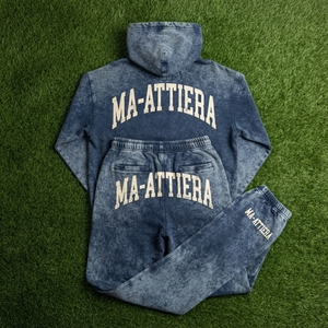 Conjunto de Sudadera Oversize con Efecto Degradado y Pantalones Anchos de Felpa para Mujer, Chándal de Algodón Estilo Urbano OEM ODM - Product Image 4
