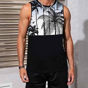 เสื้อกล้ามผู้ชายมาใหม่เสื้อกล้ามผู้ชายเสื้อแห้งเร็วระบายอากาศขนาดพลัสไซส์ - Product Image 4