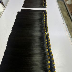 Listo para enviar Cabello chino Remy Virgen Onda natural y paquete recto 6-40 pulgadas - Product Image 2