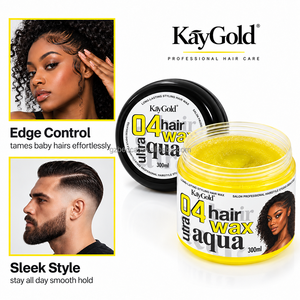 Cire coiffante Aqua pour locs et twists – Fixation longue durée, fini brillant, sans résidus blancs – Fournitures de beauté en gros - Product Image 6