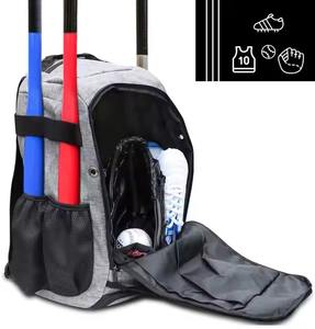 Sac à dos de baseball de grande capacité Sac de softball avec compartiment à chaussures - Product Image 3