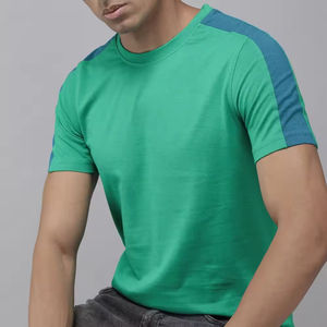 Ropa profesional para hombres, ropa informal, camiseta de Color liso, camiseta ligera para hombres, venta al por mayor, camiseta con estilo de la mejor calidad - Product Image 5