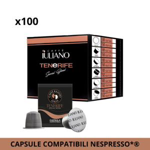 Capsule Caffè Iuliano Miscela Speciale Tenerife, Confezione da 100, Compatibili Nespresso - Product Image 1