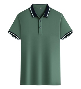 Uniforme de trabajo de alta calidad Polo de negocios logotipo bordado personalizado polo 100% algodón camisa hombres Polo de golf con logotipo personalizado - Product Image 1